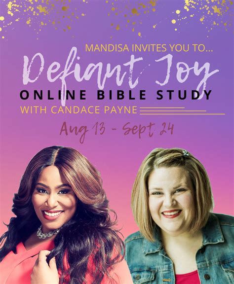 Defiant Joy Online Bible Study with Candace Payne