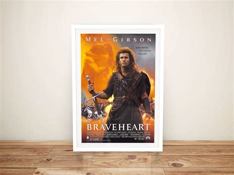 Braveheart Movie Poster Canvas Art Print | Home Decor Ideas