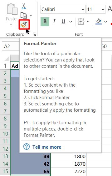 How to Use the Format Painter Excel Feature? — 3 Bonus Tips