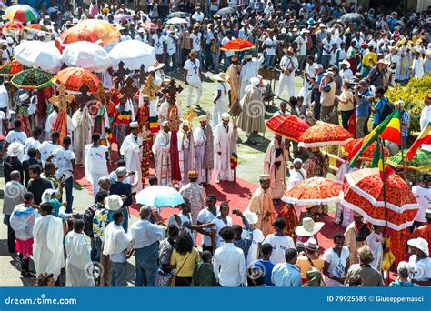 Ethiopia editorial stock image. Image of crowd, procession - 79925689