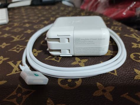 Macbook Air Charger 45W Magsafe2 T-Tip, Computers & Tech, Parts ...