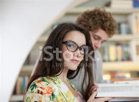 College Students At The Library Stock Photo | Royalty-Free | FreeImages