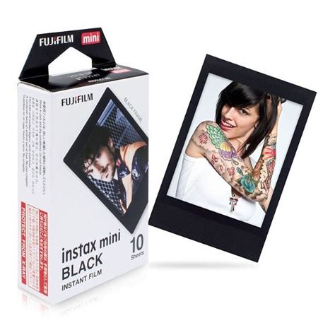 YESASIA: Fujifilm Instax Mini Film (Black Frame) (10 Sheets per Pack) - Fujifilm - Lifestyle ...