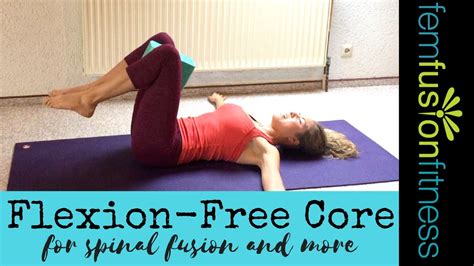 Core Exercises for Spinal Fusion (and more!) | FemFusion Fitness - YouTube