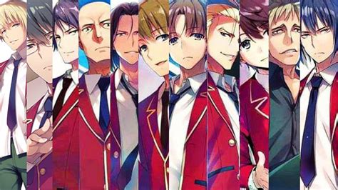 Classroom of the elites - Male Characters edit - [Jump and sweat] - YouTube