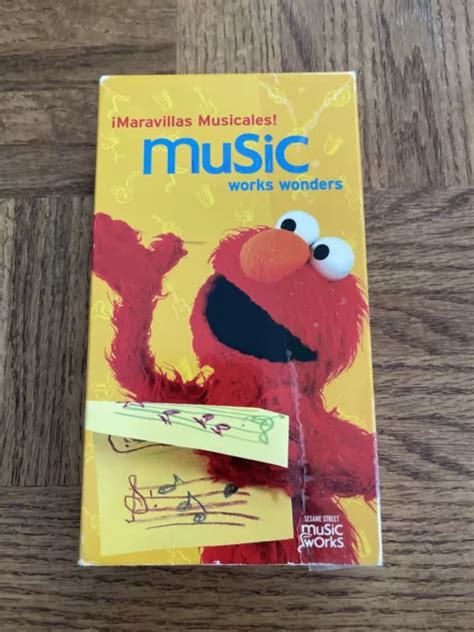 SESAME STREET MUSIC Works Wonders VHS EUR 37,62 - PicClick FR