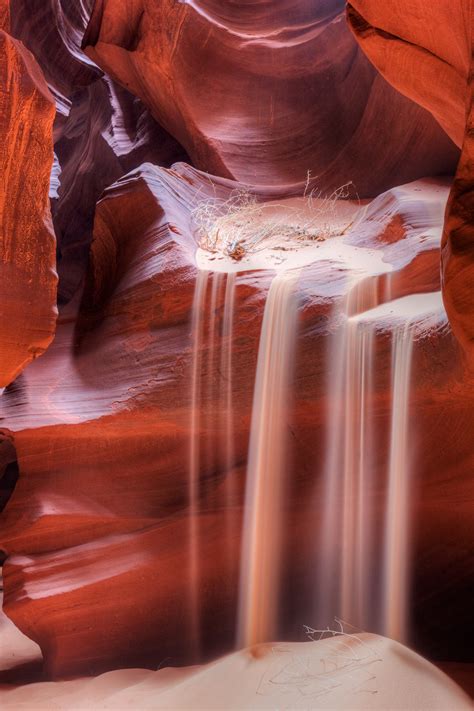 Sand Flowing in Antelope Slot Canyon Arizona Fine Art Print | Photos by ...