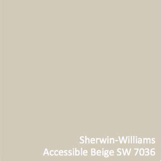 Accessible Beige Paint Swatch