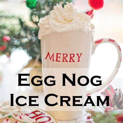 Egg Nog Ice Cream Recipe - Serving Ice Cream