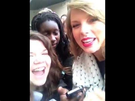 Meeting Taylor Swift - YouTube