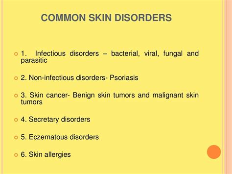 The Integumentary system diseases