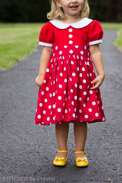 STITCHED by Crystal: A Minnie Mouse Dress