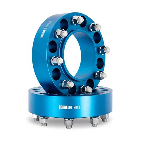 Borne Off-Road RAM 2500 1.75-Inch Wheel Spacers; Blue BNWS-008-450BL ...