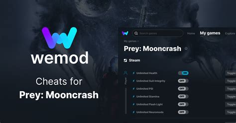 Prey: Mooncrash Cheats & Trainers for PC | WeMod