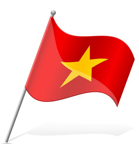 flag of Vietnam vector illustration 515040 Vector Art at Vecteezy