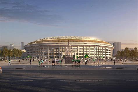 View of Reconstruction of Beijing Workers' Stadium