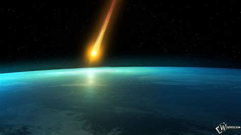 Meteor Space Earth Meteorite Fall Hd Wallpapers 1366x768 Laptop Wallpaper, Hd Wallpaper ...