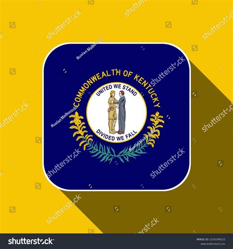 Kentucky State Flag Vector Illustration Stock Vector (Royalty Free) 2235349123 | Shutterstock