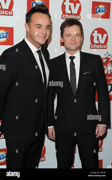 ANTHONY MCPARTLIN & DECLAN DONNELLY AKA ANT & DEC TV CHOICE AWARDS 2011 ...