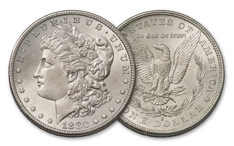 1880-S Morgan Silver Dollar BU | GovMint.com