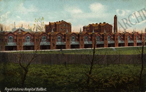 Royal Victoria Hospital, Belfast, Co. Antrim, Northern Ireland, Old ...