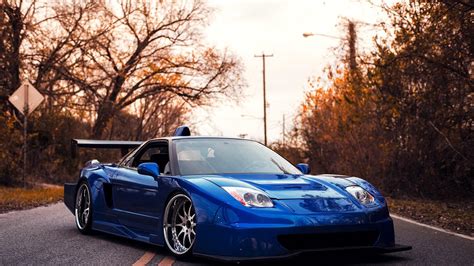 Acura, NSX, tuning, JDM, blue car, wallpaper | other | Wallpaper Better