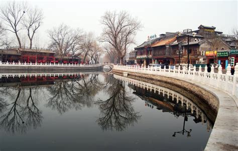 Beijing Shichahai Lake,Beijing Travel Editorial Stock Photo - Image of characteristics, foreign ...