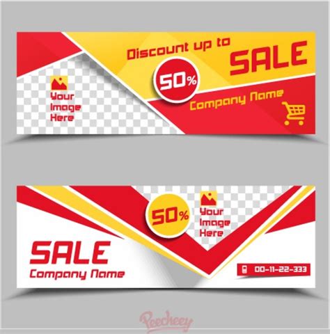 Sale banner template Free vector in Adobe Illustrator ai ( .ai ) vector illustration graphic art ...