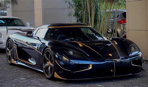 Impressive Black and Gold Koenigsegg Agera RS NARAYA : carporn