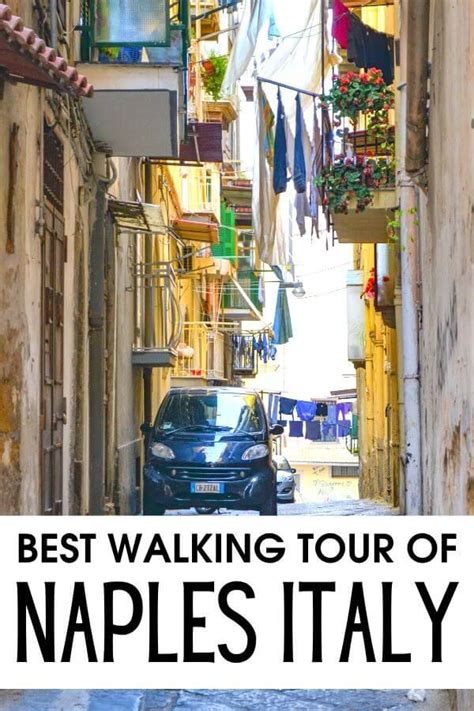 The Best Self Guided Walking Tour Of Naples Italy + Map | Naples italy, Walking tour, Italy map