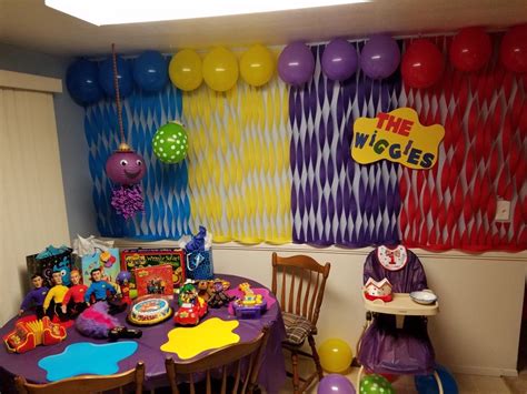 The wiggles birthday party 1st Birthday Party Decorations, Birthday ...