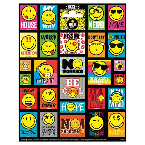 Stickervel Smiley World | Thimble Toys