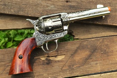 Colt M1873 Peacemaker Fast Draw Revolver - Single Action Army - Denix Replica | eBay