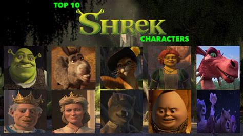 My Top 10 Shrek Characters by Octopus1212 on DeviantArt