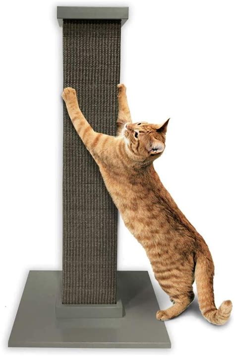 SmartCat Ultimate Scratching Post Grey | PJ Pet Products