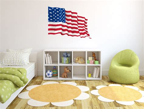 USA Flag Decal American Flag Decal Freedom America Art Star - Etsy