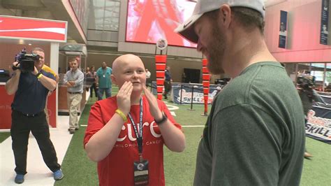 Dale Earnhardt Jr. surprises boy battling cancer | 11alive.com