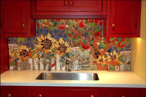 KITCHEN MOSAICS: BEYOND BACKSPLASHES - Mosaics Lab - contemporary mosaic art, custom mosaic ...