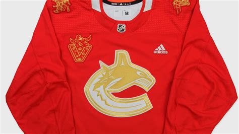 Vancouver Canucks unveil limited edition Lunar New Year jersey