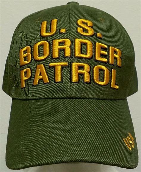 NEW U.S. CUSTOMS & BORDER PATROL PROTECTION AGENT BPA CBP STATES USA MAP CAP HAT # ...