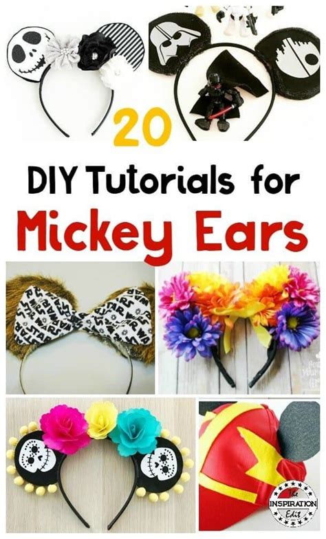 DIY Mickey Ears For Your Next Disneyland Trip | Diy mickey ears, Diy ...