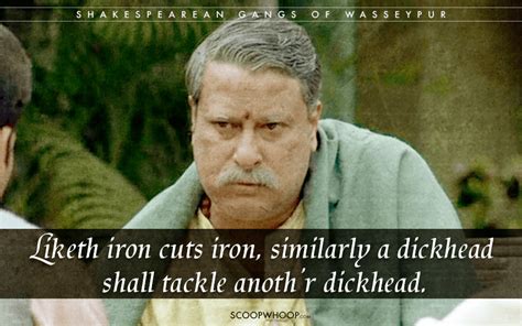 15 Iconic Gangs Of Wasseypur Dialogues Translated To Shakespearean English | Movie quotes, Gang ...