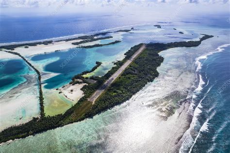 Palmyra Atoll, aerial photograph - Stock Image - C057/3849 - Science ...