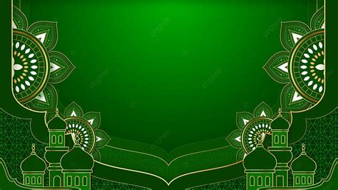 Maulid Background Vector, Maulid, Maulid Nabi Saw, Green Background ...