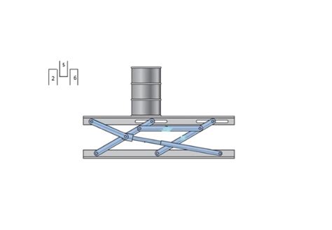 Solved Construct the kinematic chain by numbering the links | Chegg.com