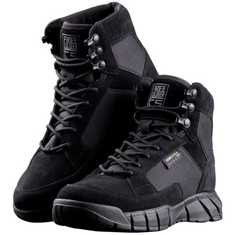 Buy FREE SOLDIER Men's Boots 6 Inches Lightweight Boots for Hiking Work ...