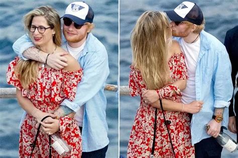 Ed Sheeran and new wife Cherry all over each other on romantic holiday ...