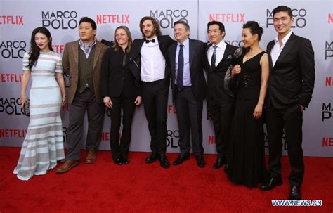 Zhu Zhu at premiere of Netflix series "Marco Polo" held in New York ...