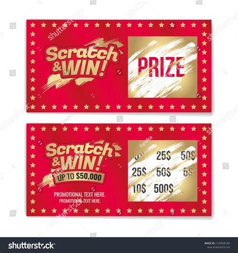 556 Scratch And Win Coupon Images, Stock Photos & Vectors | Shutterstock