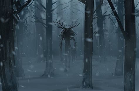 The Wendigo : creepy